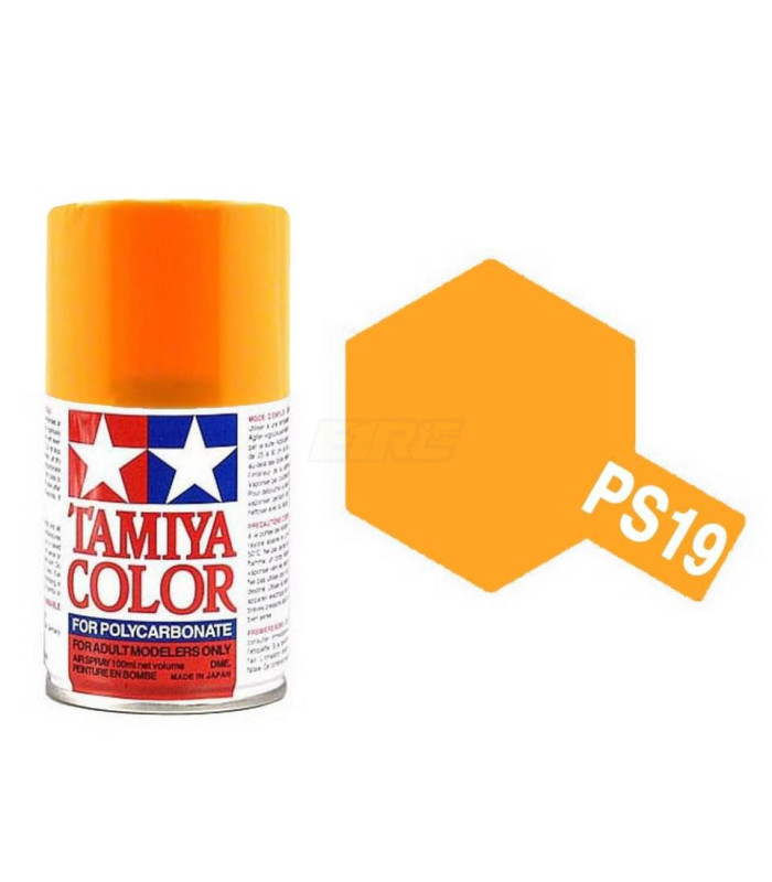 Pintura TAMIYA camel yellow PS-19 spray color camel - E1rc.com