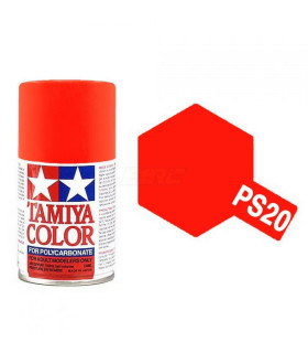 Pintura TAMIYA spray fluorescent red PS-20