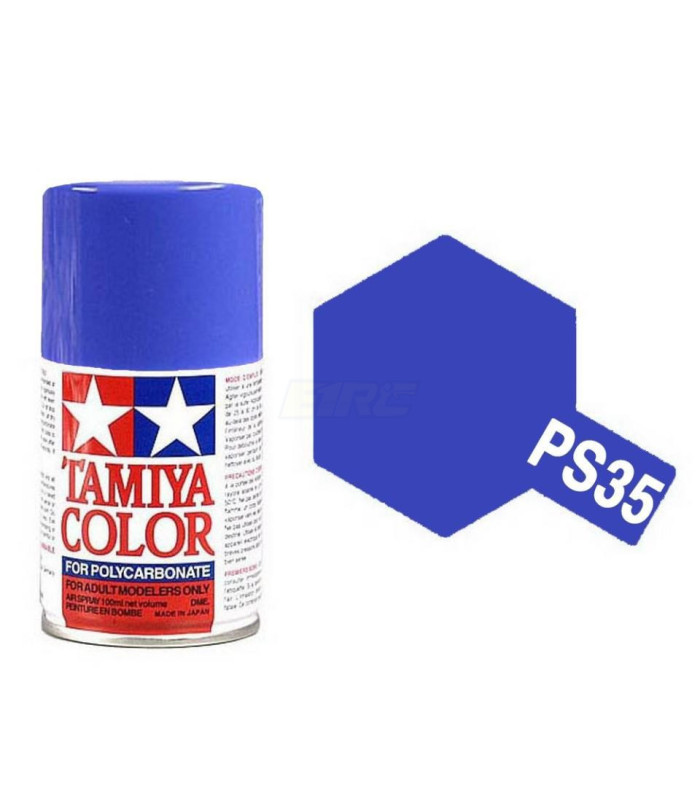 Pintura TAMIYA blue violet PS-35 spray color blue violet - E1rc.com