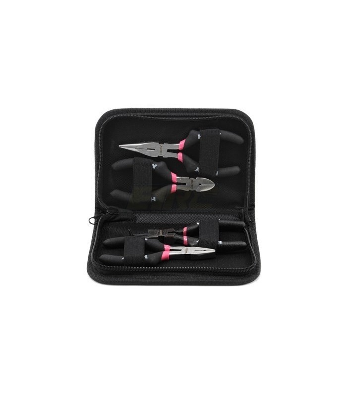 Set of micro-pliers + bag - E1rc.com