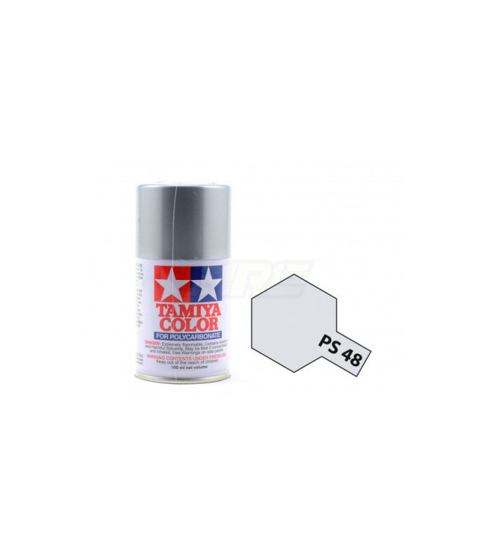 Pintura TAMIYA metallic PS-48 spray color silver - E1rc.com