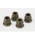 YZ-2T Aluminum Shock End Ball (Hard·6.8mm·4pcs) - E1rc.com