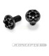 Titanium, Finnisher 3x6mm Motor Screws - E1rc.com