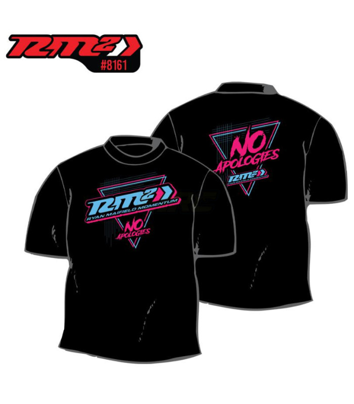 Camiseta RM2 retro no apologies XL - E1rc.com
