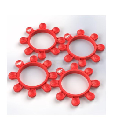 Goma de pegado de neumaticos Rcproject rojo