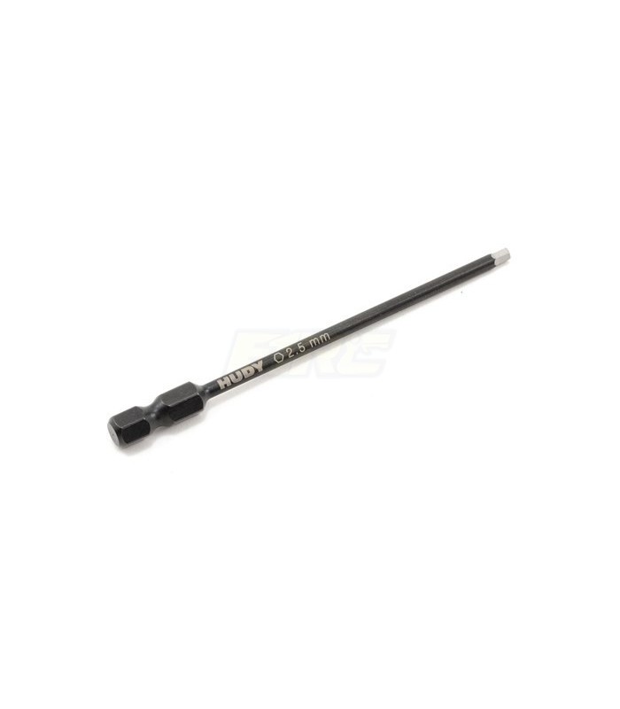 Punta atornillador electrico 2.5 x 90 mm hudy - E1rc.com