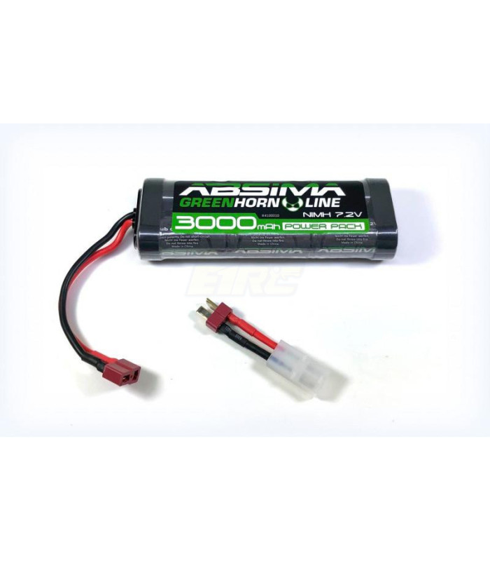 Bateria 3000 mAh NiMH stick pack 7.2V - E1rc.com