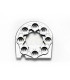 Soporte motor aluminio Tamiya TT01 - E1rc.com