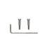 Ejes direccion baja friccion TT02 3x18 - E1rc.com