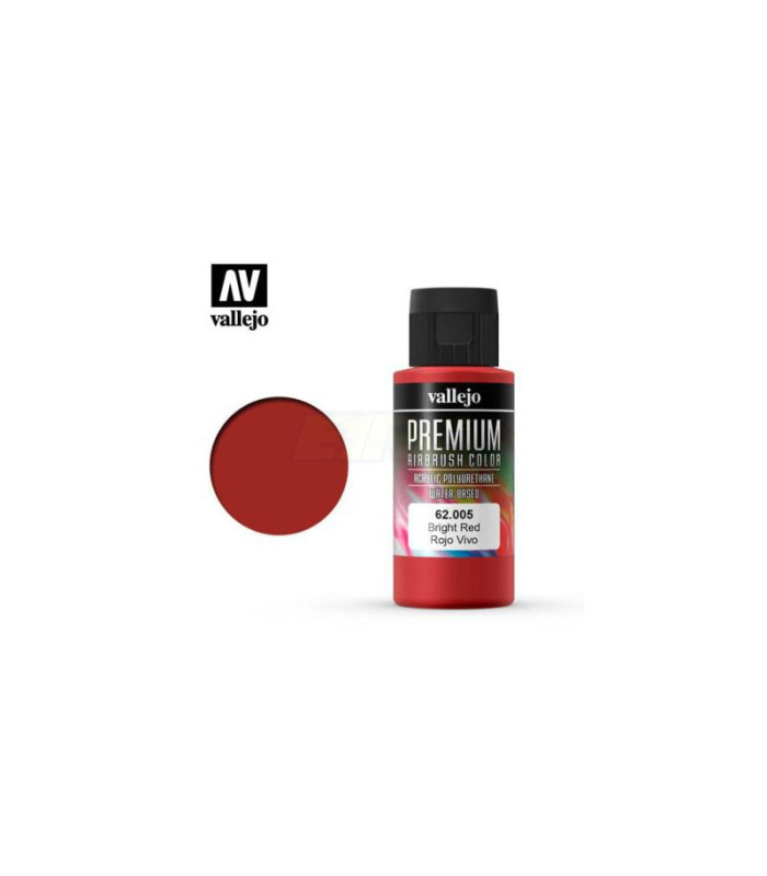 Rojo vivo Vallejo premium 60ml - E1rc.com