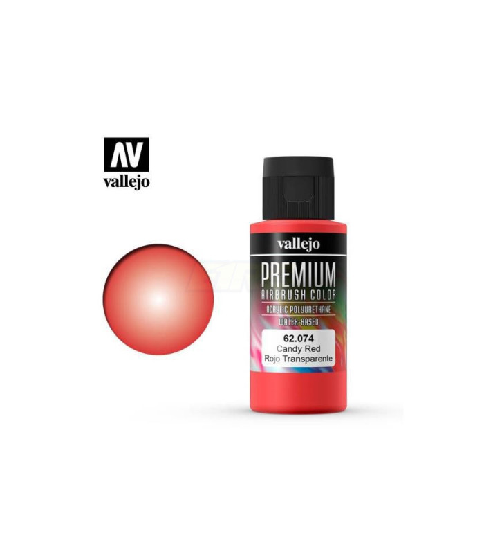 Rojo Candy Vallejo premium color 60ml - E1rc.com
