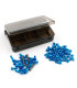 Set tornilleria aluminio y titanio azul (64u) YR - E1rc.com