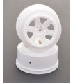 White short course wheel + 3 offset