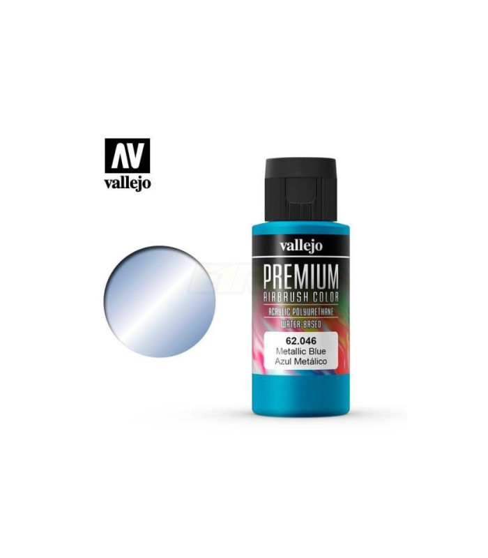 Azul metalico Vallejo Premium 60ml - E1rc.com