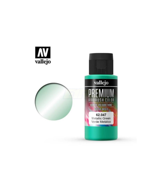Verde metalico Vallejo Premium 60ml - E1rc.com