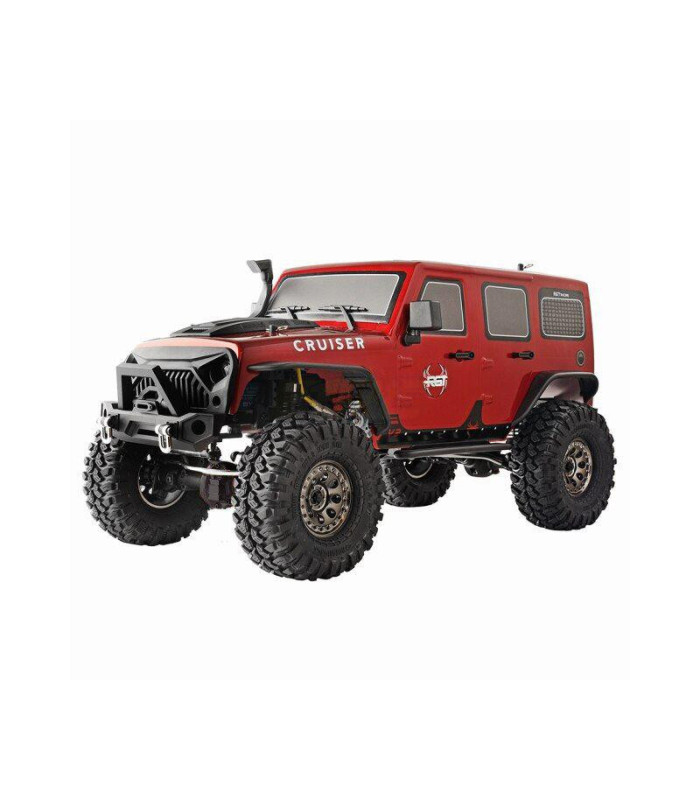 Crawler Rock cruiser 1/10 V2 4x4 rojo RTR - E1rc.com