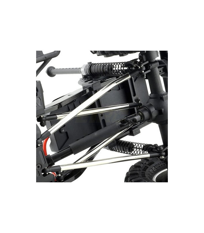 Crawler Rock cruiser 1/10 V2 4x4 gris RTR - E1rc.com