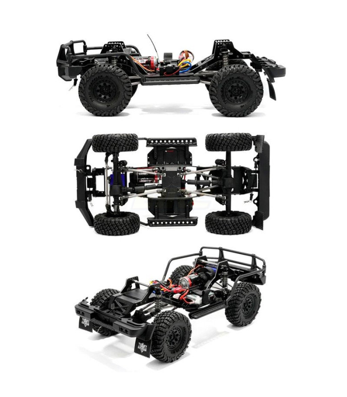 Crawler intruder 4x4 waterproof gris RTR 1/10 - E1rc.com