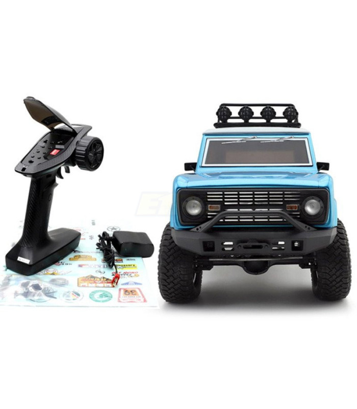 Rock cruser V3FD 4x4 waterproof azul RTR 1/10 - E1rc.com