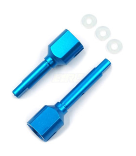 Vasos eje aluminio azul tamiya TT-01/01E