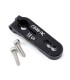 Black aluminum servo arm (23T-KO Propo/JR/Sanwa/Airtronics) - E1rc.com
