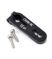 Black aluminum servo arm (23T-KO Propo/JR/Sanwa/Airtronics)
