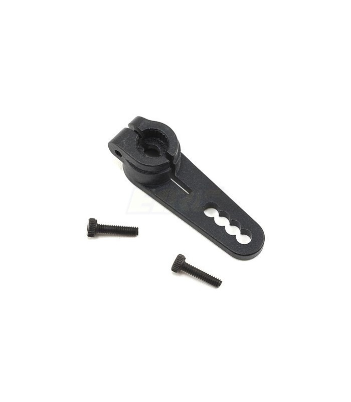 Aluminum black servo arm Core Rc (23T - KO Propo/JR/Sanwa/Airtronics) - E1rc.com