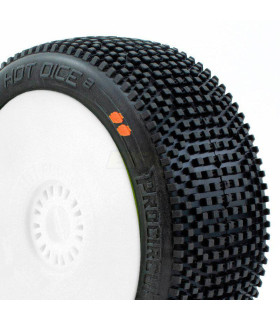 Hot dices v2 buggy S3 medium pegada llanta blanca