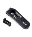 Aluminum Short Servo Arm (Black) (25T-Futaba, Savox, ACE)