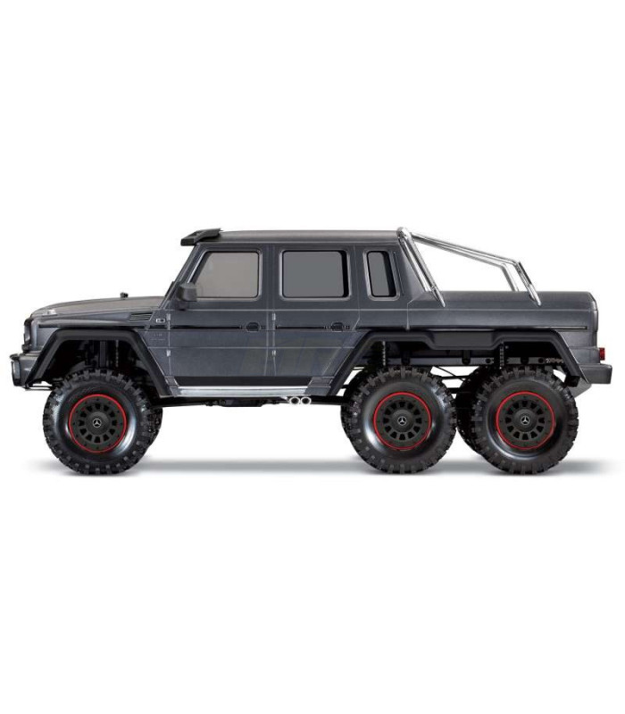 TRX6 scale mercedes benz G63 AMG silver CLIPLESS - E1rc.com
