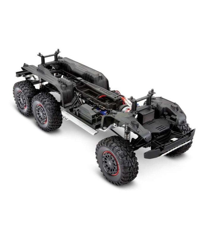 TRX6 scale mercedes benz G63 AMG silver CLIPLESS - E1rc.com