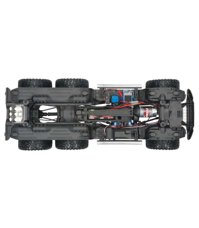 TRX6 scale mercedes benz G63 AMG silver CLIPLESS - E1rc.com