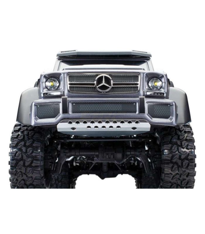 TRX6 scale mercedes benz G63 AMG silver CLIPLESS - E1rc.com