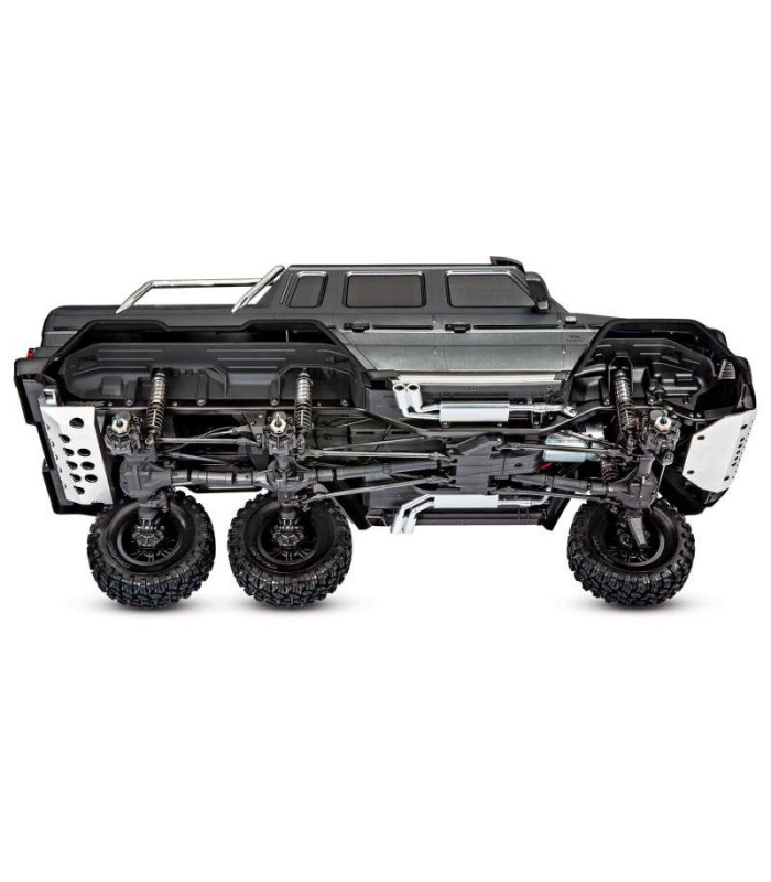 TRX6 scale mercedes benz G63 AMG silver CLIPLESS - E1rc.com
