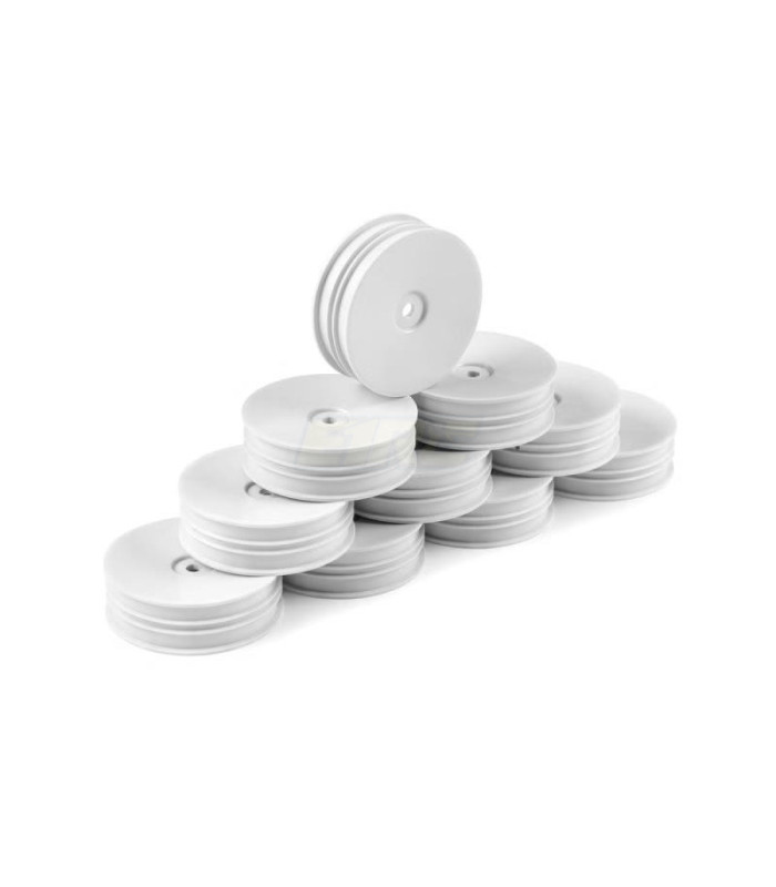 Pack llanta delantera aerodisk 2wd est blanco 5p - E1rc.com