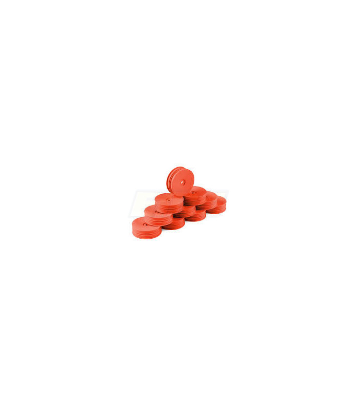 Pack llanta delantera aerodisk 2wd est naranja 5p - E1rc.com
