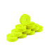 Pack llanta delantera aerodisk 2wd est amarilla 5p - E1rc.com