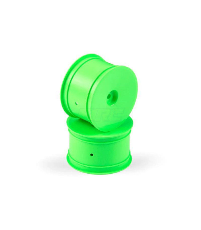 Llanta trasera aerodisk 2/4WD Hex 12 IFMAR verde - E1rc.com