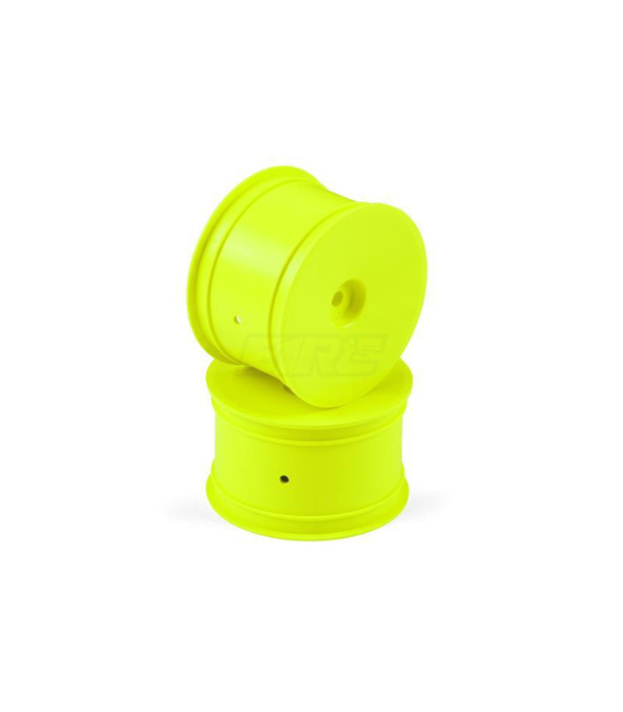 Llanta trasera aerodisk 2/4WD Hex 12 IFMAR amarill - E1rc.com