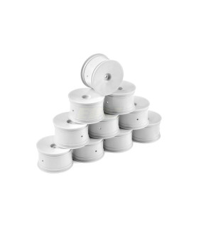 Llanta trasera aerodisk 2/4WD hex12mm IFMAR blanco
