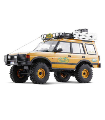 Coche Land Rover 1/10 Discovery RS amarillo FMS
