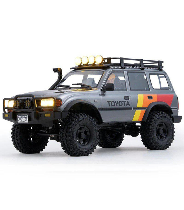 Crawler 1/10 Toyota Land Cruiser 80 RS Gris FMS - E1rc.com