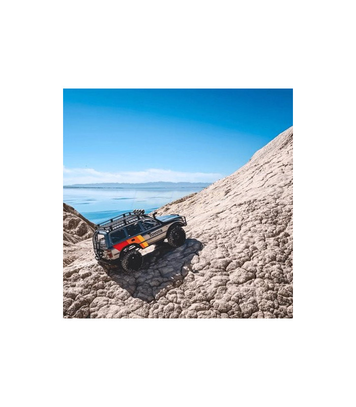 Crawler 1/10 Toyota Land Cruiser 80 RS Gris FMS - E1rc.com