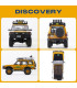 Coche Land Rover 1/10 Discovery RS amarillo FMS - E1rc.com