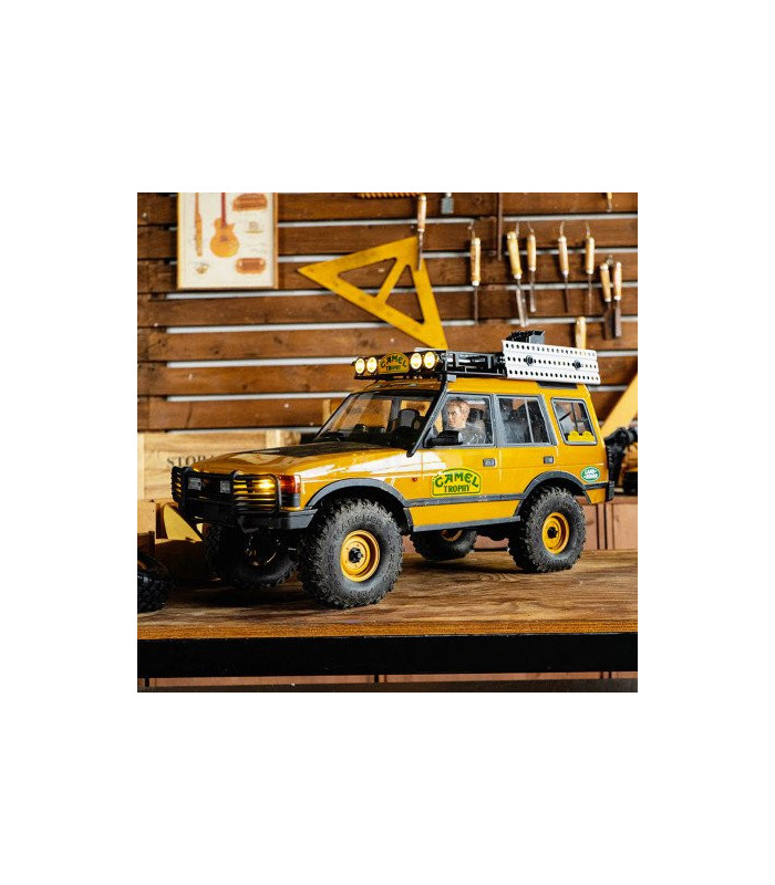 Coche Land Rover 1/10 Discovery RS amarillo FMS - E1rc.com