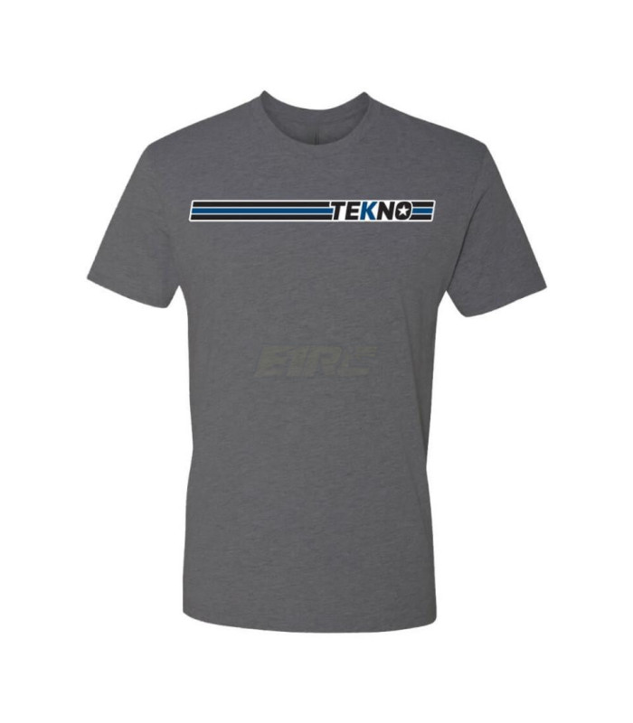 Camiseta Tekno Logo Clasico gris metal Talla S - E1rc.com
