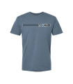Camiseta Tekno logo clasico azul pizarra Talla L