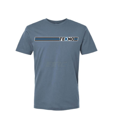 Camiseta Tekno logo clasico azul pizarra Talla XXL