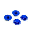 Tuerca rueda V2 cerrada ultimate azul (4u)