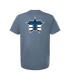 Camiseta Tekno logo clasico azul pizarra Talla M - E1rc.com